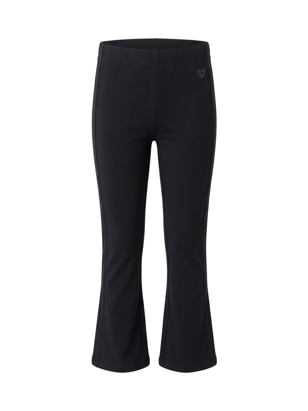 Solid black | Dívčí zvonové legíny