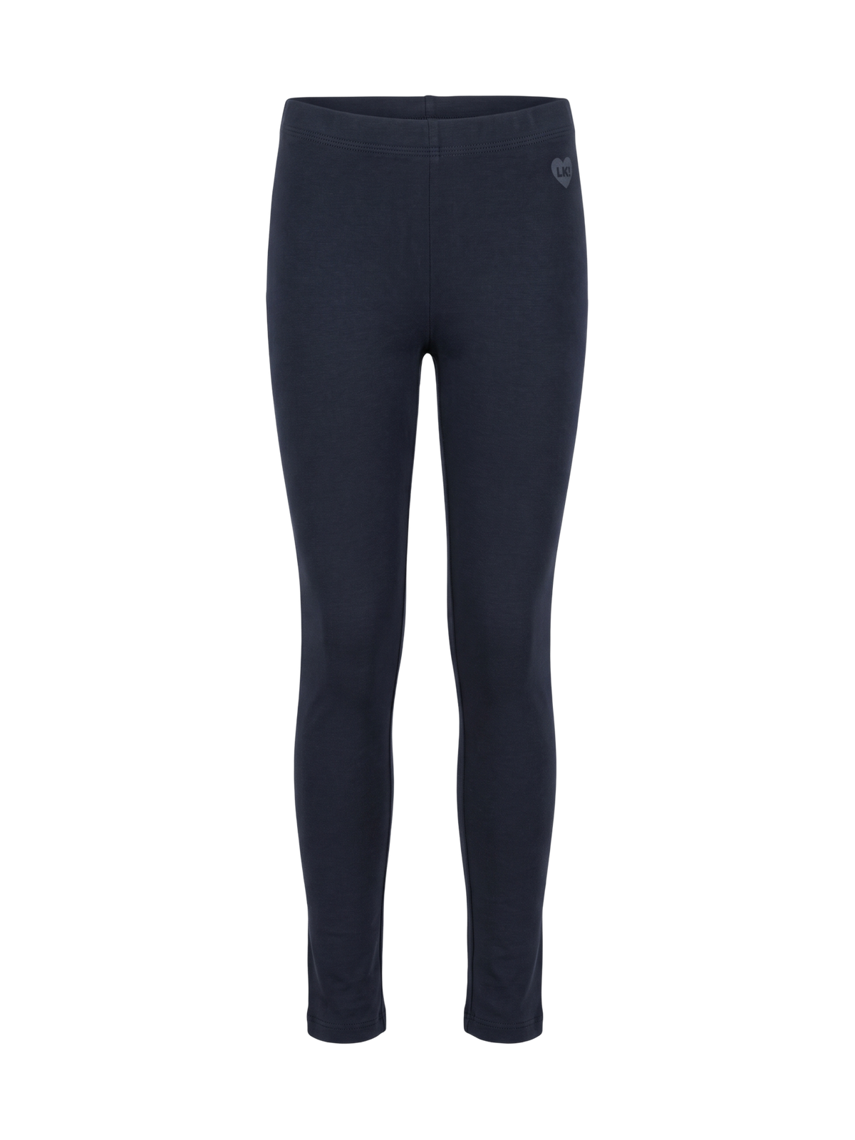 Solid Black | Dívčí legíny - klasický střih