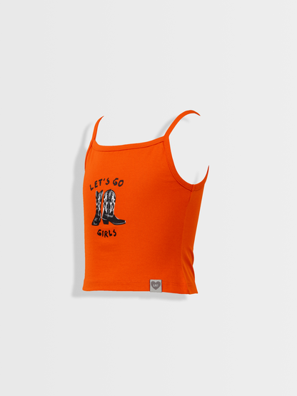 Let’s go Girls Tangerine Twist | Dívčí tílko