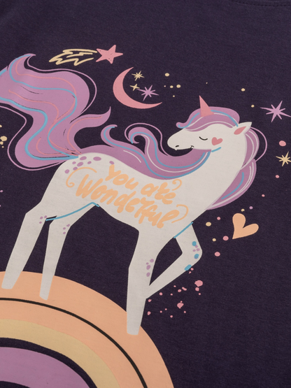 Magic Land | Dívčí triko s krátkými rukávy