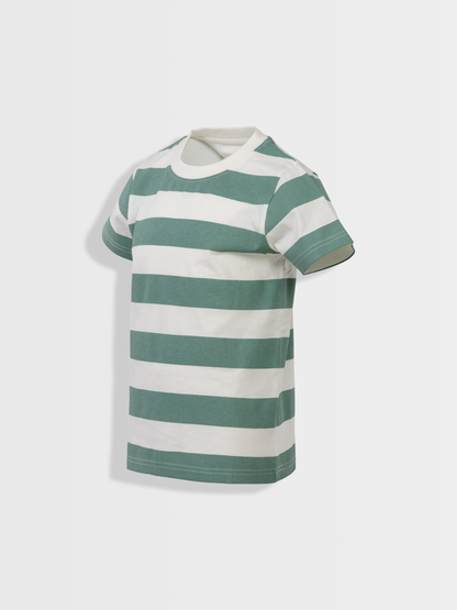 Jadeite Stripes | Chlapecké triko s krátkými rukávy