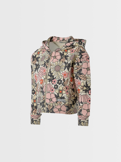Flower Garden | Mikina s kapucí
