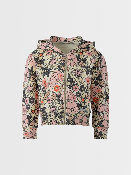 Flower Garden | Mikina s kapucí