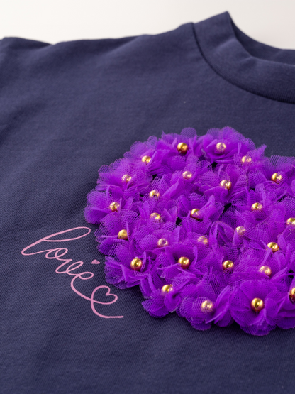 Floral Heart | Dívčí šaty