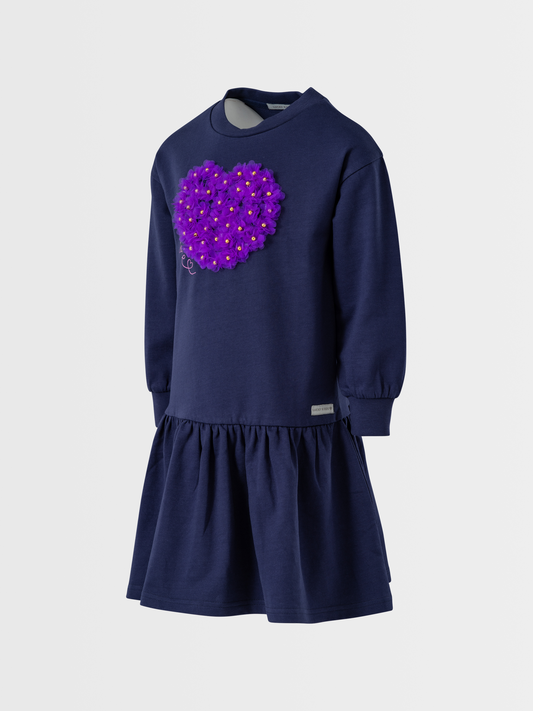 Floral Heart | Dívčí šaty