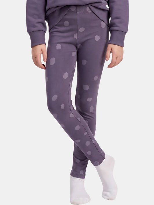 Purple Ash Dots | Dívčí legíny