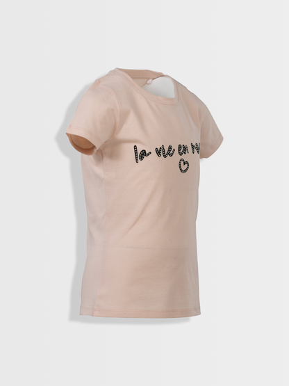 La vie en rose Pearl | Dívčí triko s krátkými rukávy