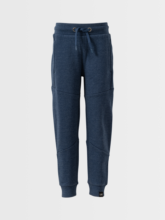 Blue Melange Stitches | Chlapecké tepláky