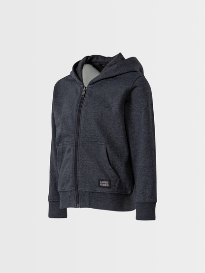 Star Dust Grey | Chlapecký pulover s kapucí