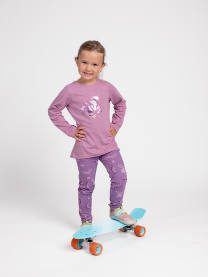 Magic Unicorn | Dívčí triko s dlouhými rukávy