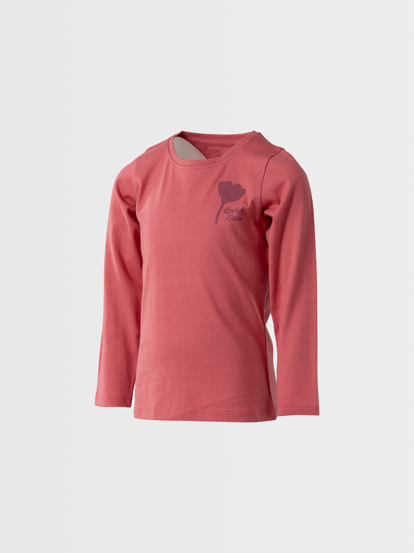 Rose Pink | Dívčí triko s dlouhými rukávy