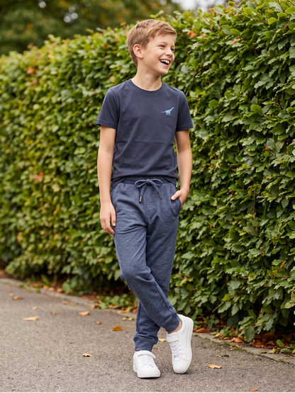Indigo Classic | Zateplené chlapecké tepláky - klasický střih