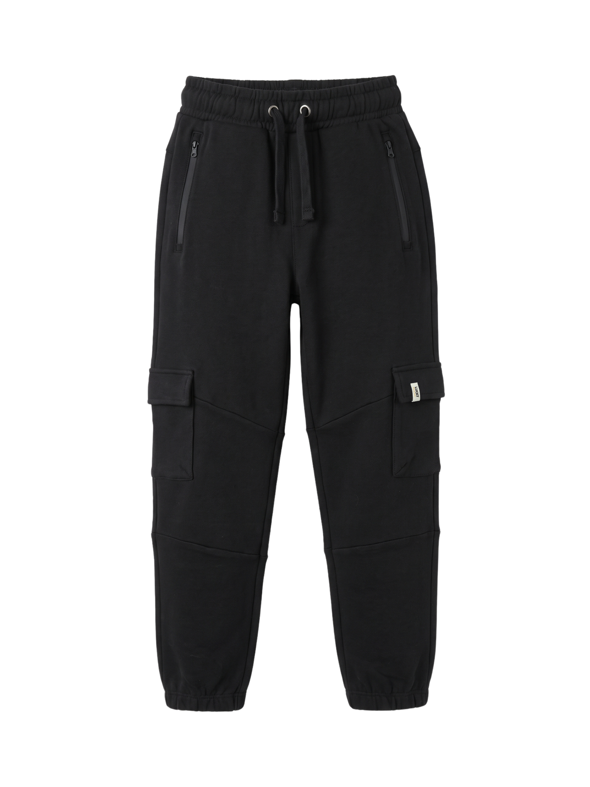 Onyx Cargo | Zateplené chlapecké cargo tepláky - klasický střih