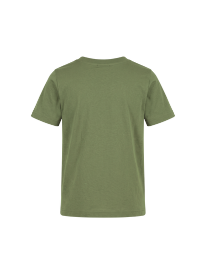 Moss Logo | Chlapecké tričko s krátkým rukávem - klasický střih
