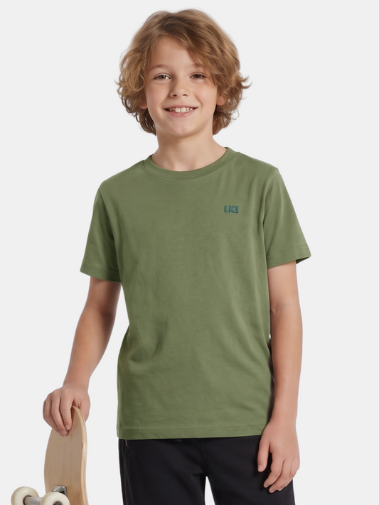 Moss Logo | Chlapecké tričko s krátkým rukávem - klasický střih