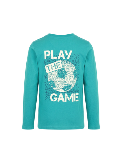 Play The Game | Chlapecké tričko s dlouhým rukávem - klasický střih