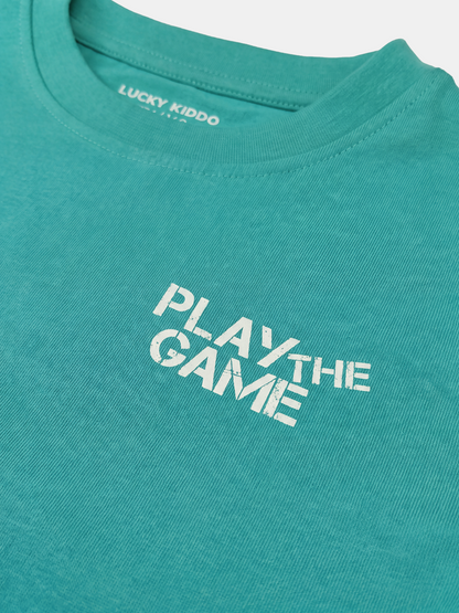 Play The Game | Chlapecké tričko s dlouhým rukávem - klasický střih