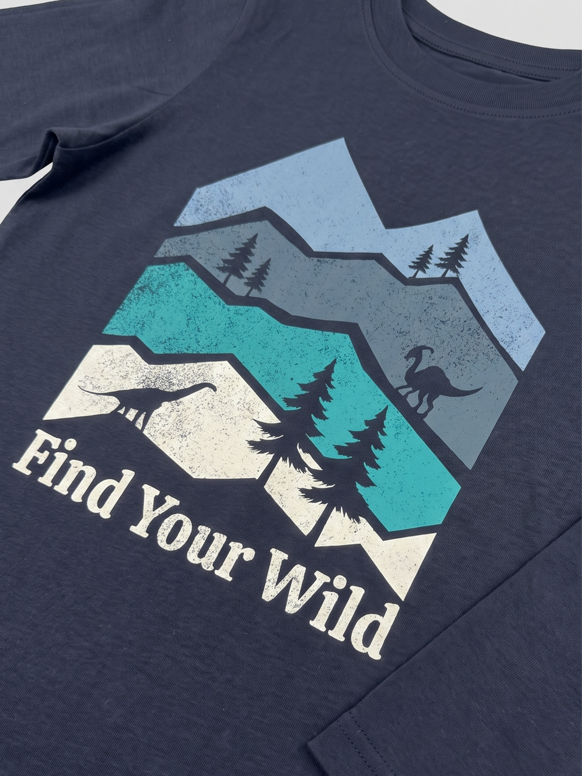 Find Your Wild | Chlapecké tričko s dlouhým rukávem - klasický střih