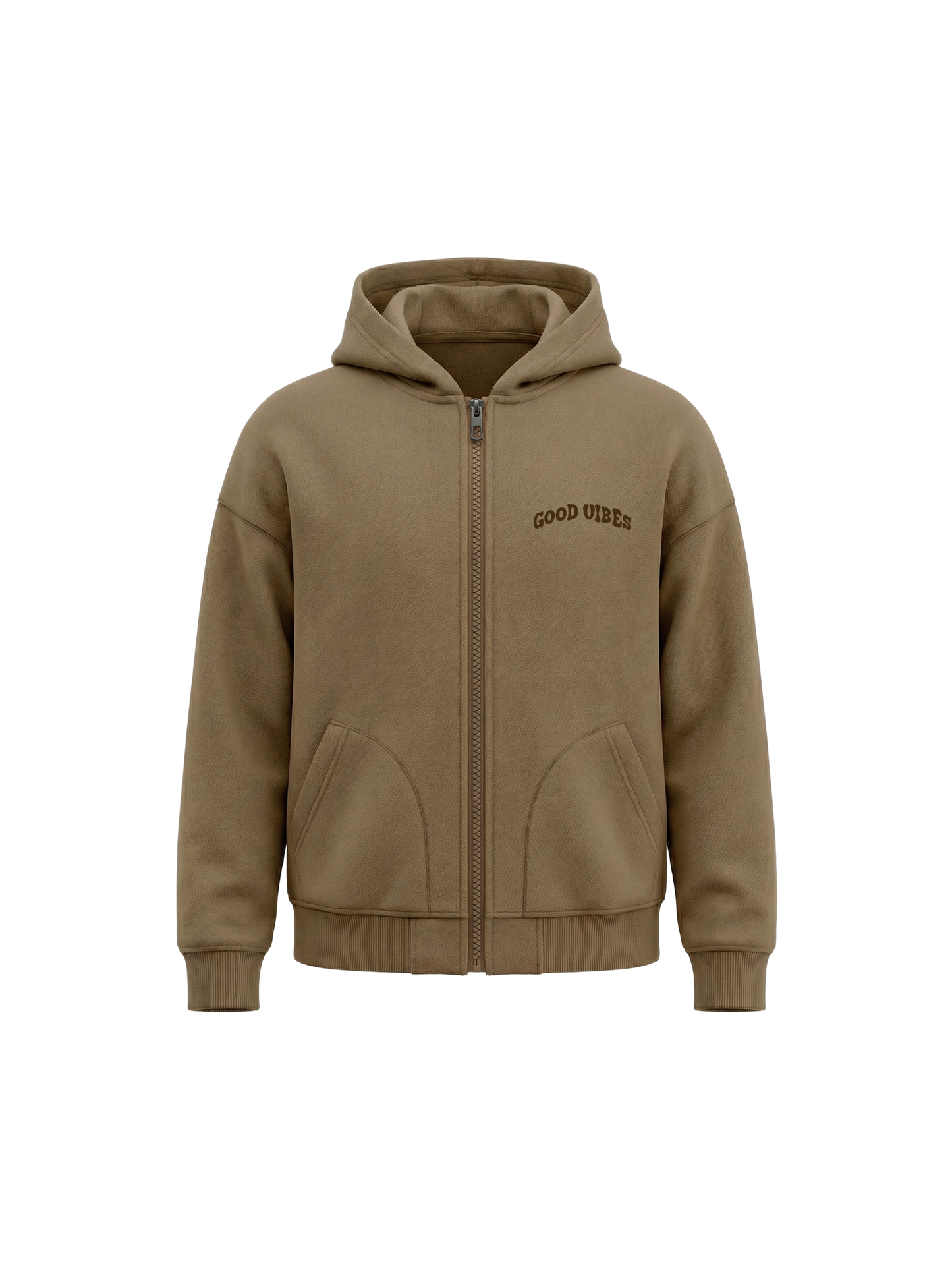 Camel Good Vibes | Zateplený chlapecký pulover s kapucí - oversized střih