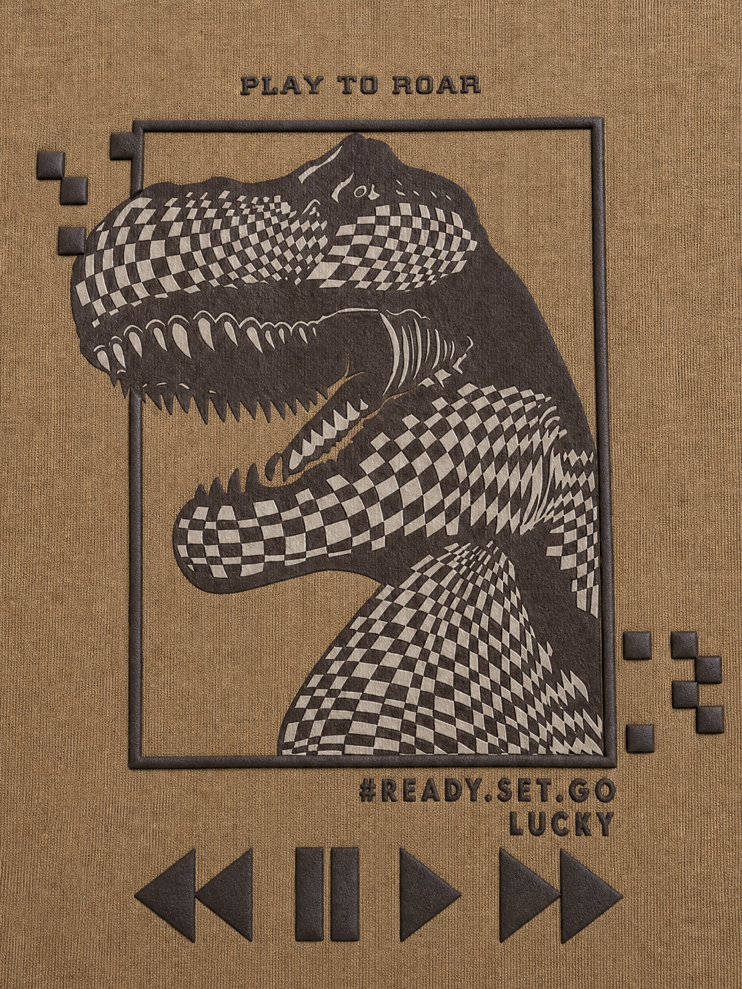 Cocoa Roar | Chlapecké tričko s dlouhými rukávy - klasický střih