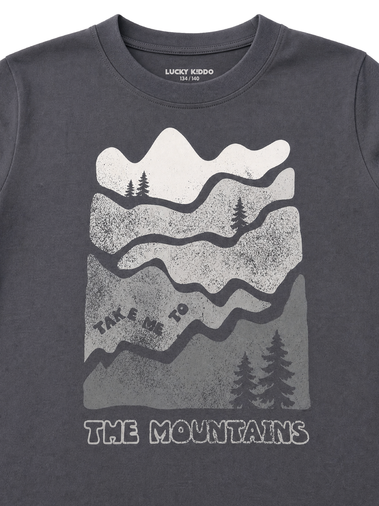 Iron Mountains | Chlapecké tričko s dlouhými rukávy - klasický střih