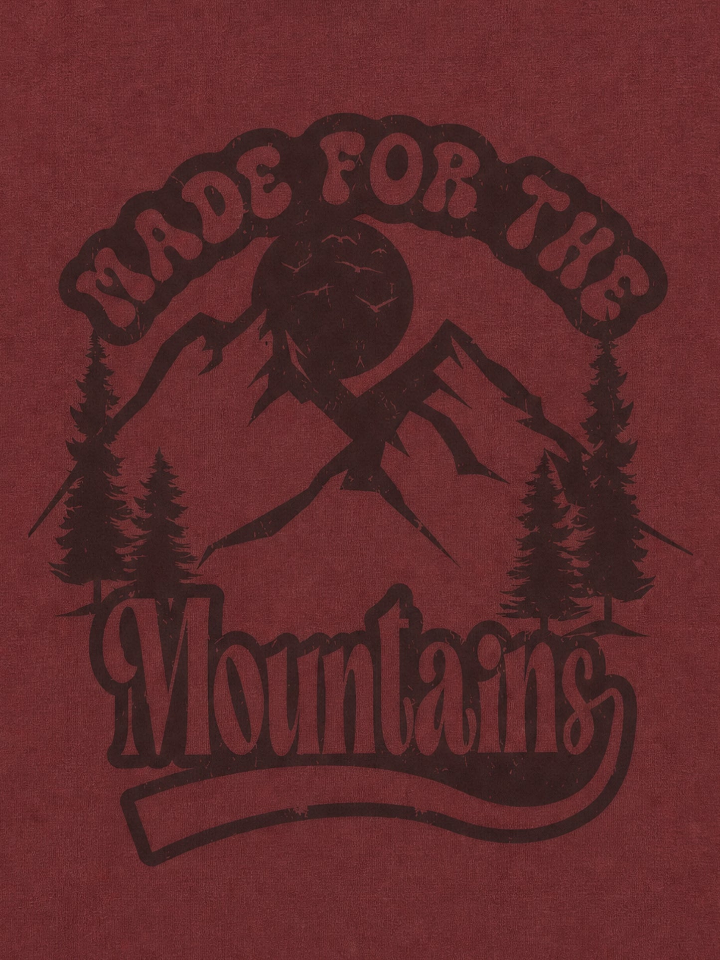 Wine Mountains | Chlapecké tričko s dlouhými rukávy - klasický střih