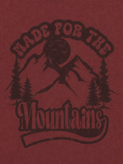 Wine Mountains | Chlapecké tričko s dlouhými rukávy - klasický střih