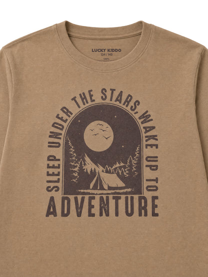 Cocoa Adventure | Chlapecké tričko s dlouhými rukávy - klasický střih