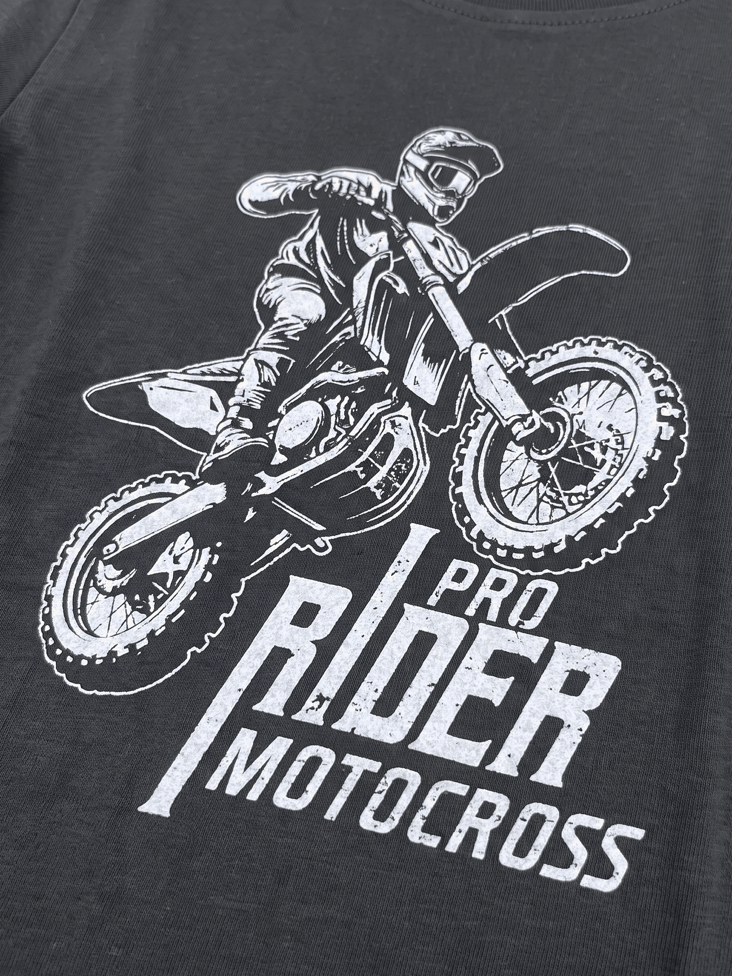 Iron Rider | Chlapecké tričko s dlouhými rukávy - klasický střih