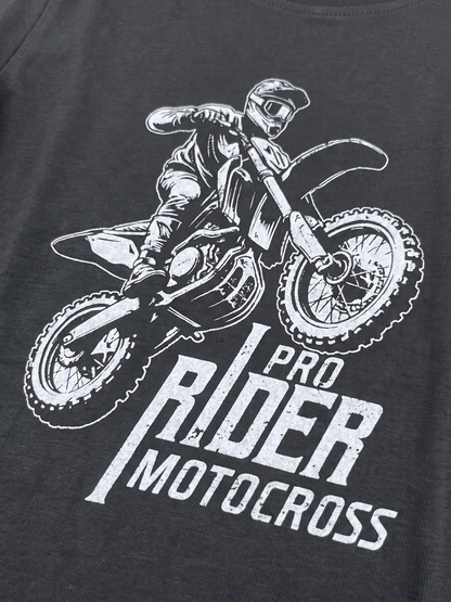 Iron Rider | Chlapecké tričko s dlouhými rukávy - klasický střih