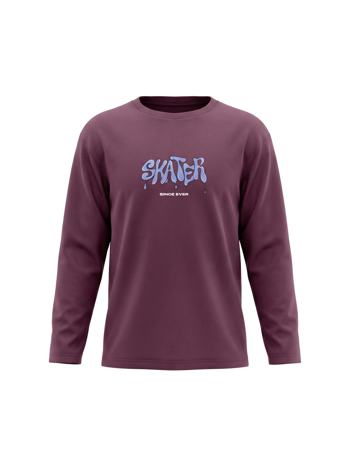 Skater Since Ever | Chlapecké tričko s dlouhým rukávem - volný střih