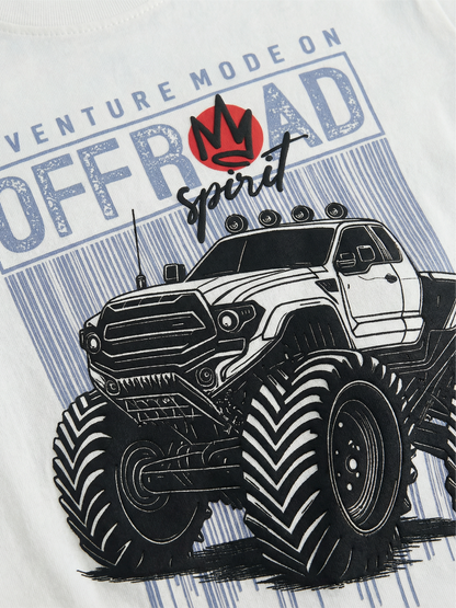 Offroad Monster | Chlapecké tričko s krátkými rukávy