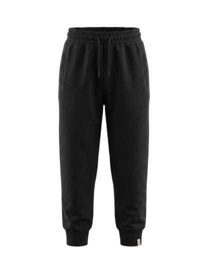 Black Classic Vibe | Chlapecké tepláky - klasický střih