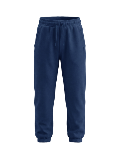 Midnight Navy | Zateplené chlapecké tepláky - volný střih