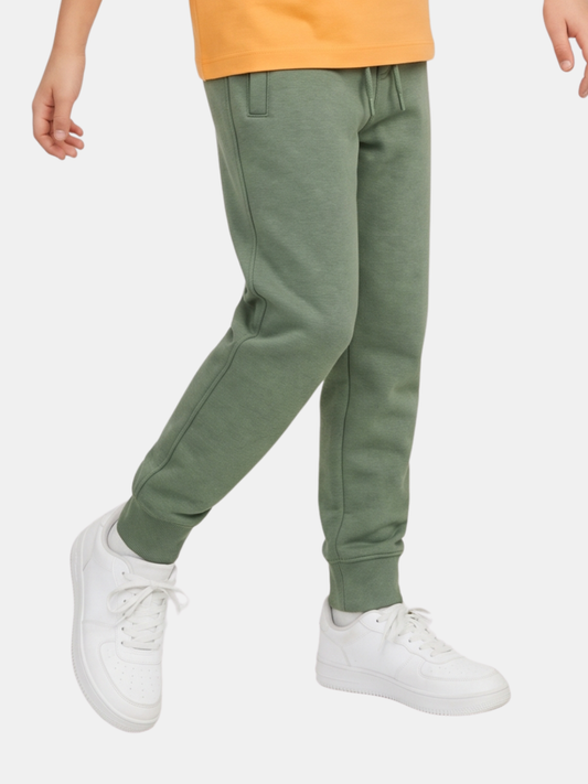 Sage Green | Chlapecké tepláky - klasický střih
