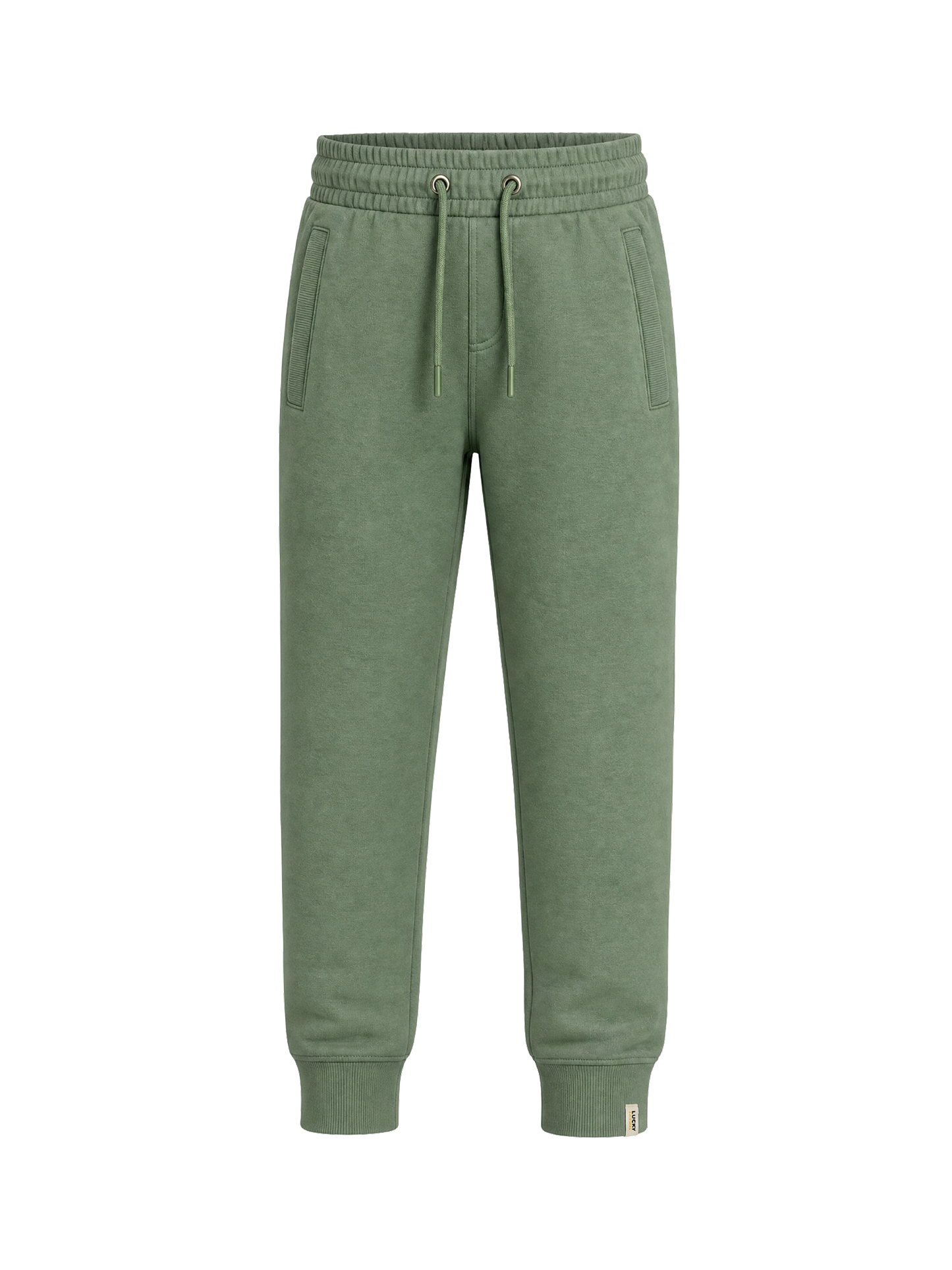 Sage Green | Chlapecké tepláky - klasický střih