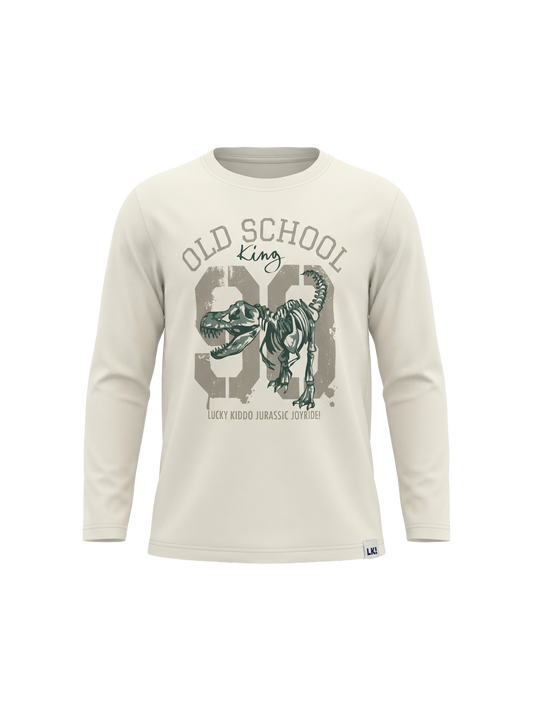 Old School Rex | Chlapecké tričko s dlouhými rukávy
