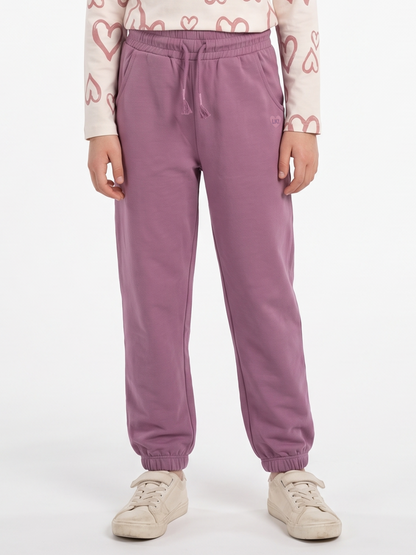 Orchid Jogger | Dívčí tepláky - klasický střih