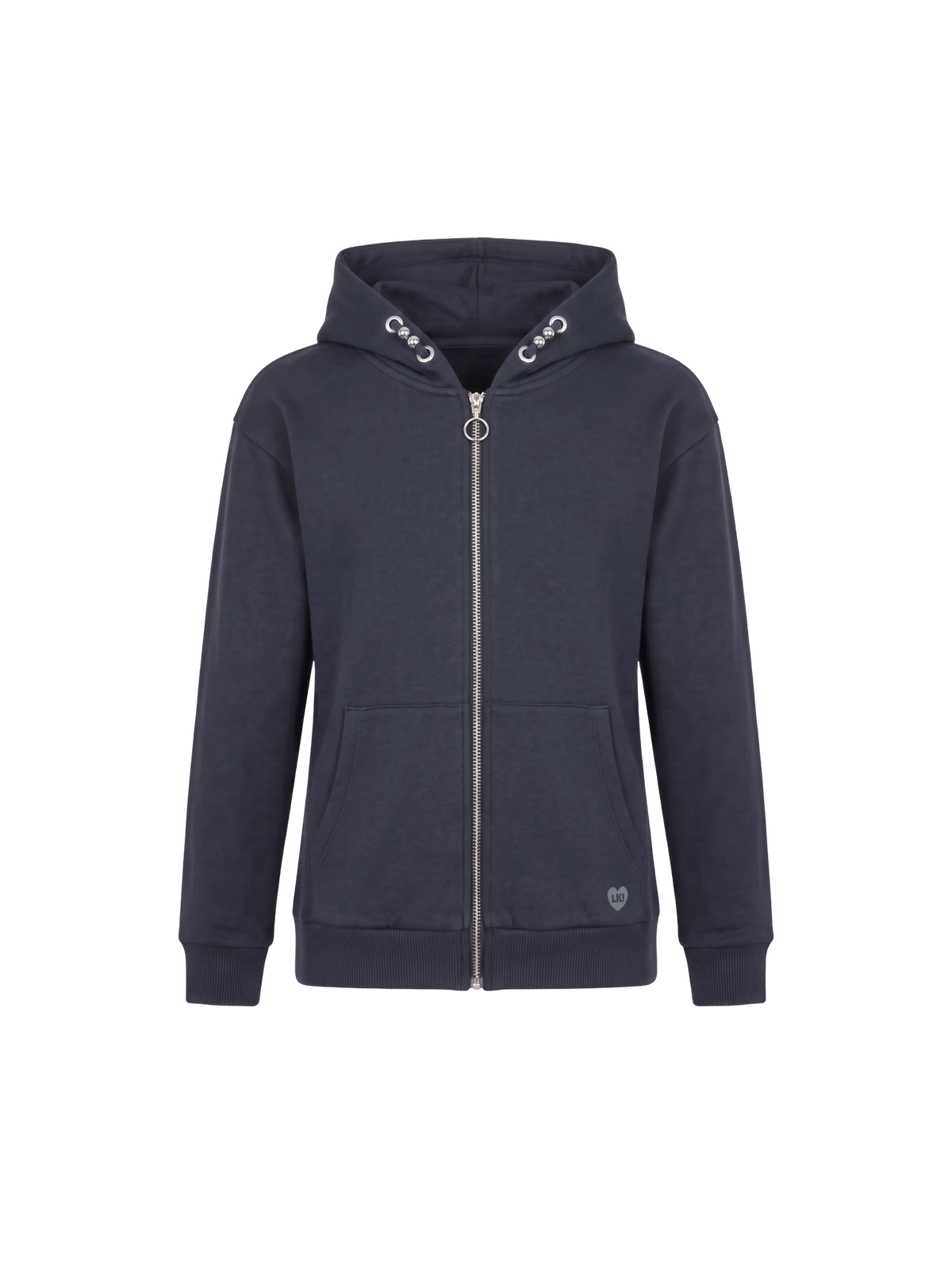Polar Zip | Zateplená dívčí mikina s kapucí - klasický střih