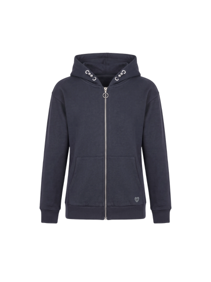 Polar Zip | Zateplená dívčí mikina s kapucí - klasický střih