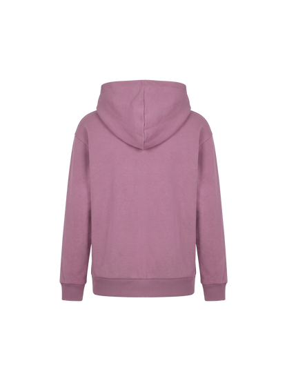 Orchid Zip | Dívčí mikina s kapucí - klasický střih