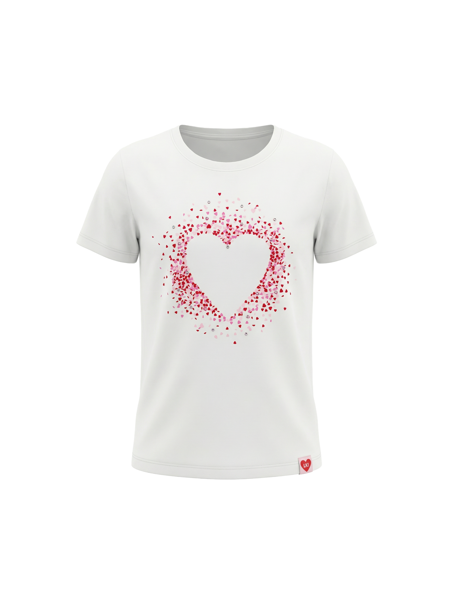 Sparkling Heart Wishes | Dívčí tričko s krátkými rukávy