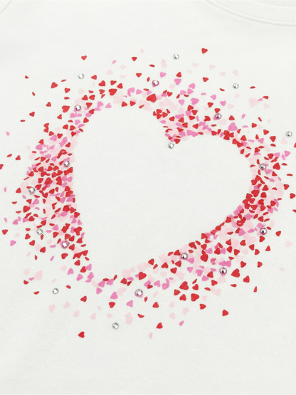 Sparkling Heart Wishes | Dívčí tričko s krátkými rukávy