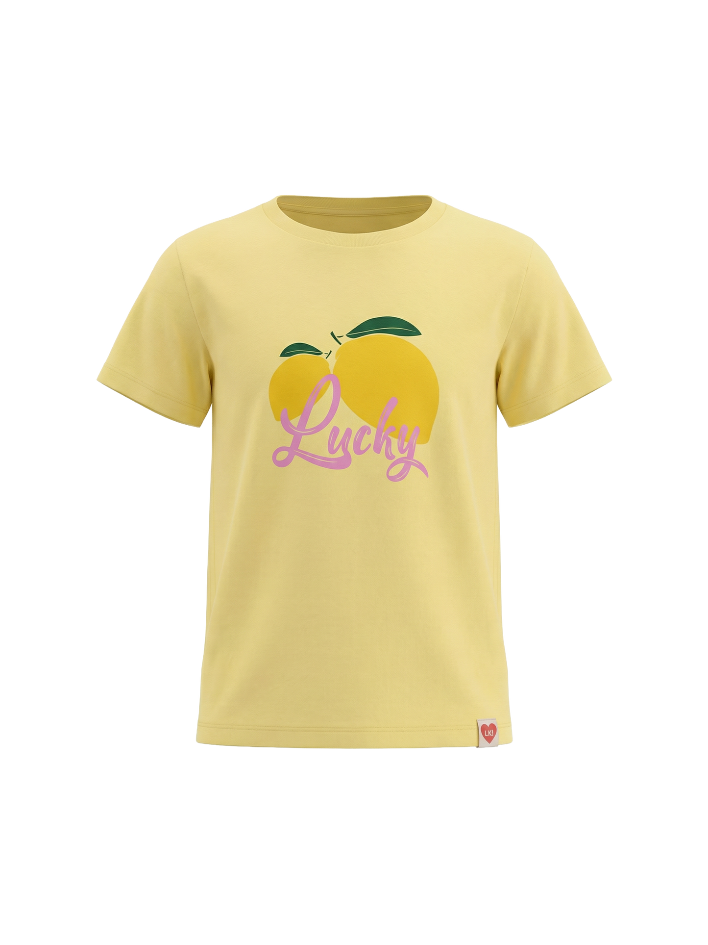 Lucky Lemon Smile | Dívčí tričko s krátkými rukávy
