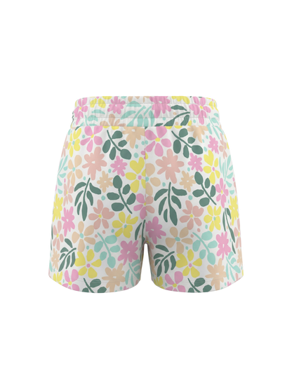 Pastel Garden Shorts | Dívčí krátké kalhoty