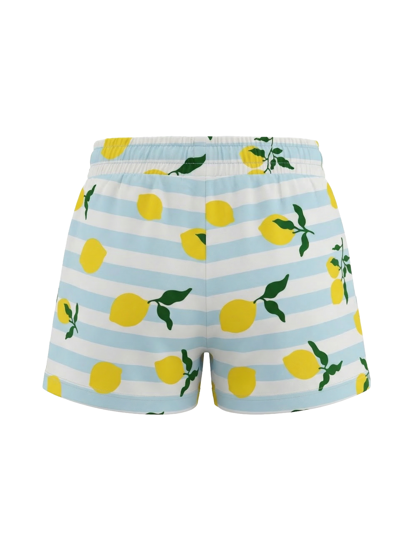 Lemon Stripe Breeze | Dívčí krátké kalhoty
