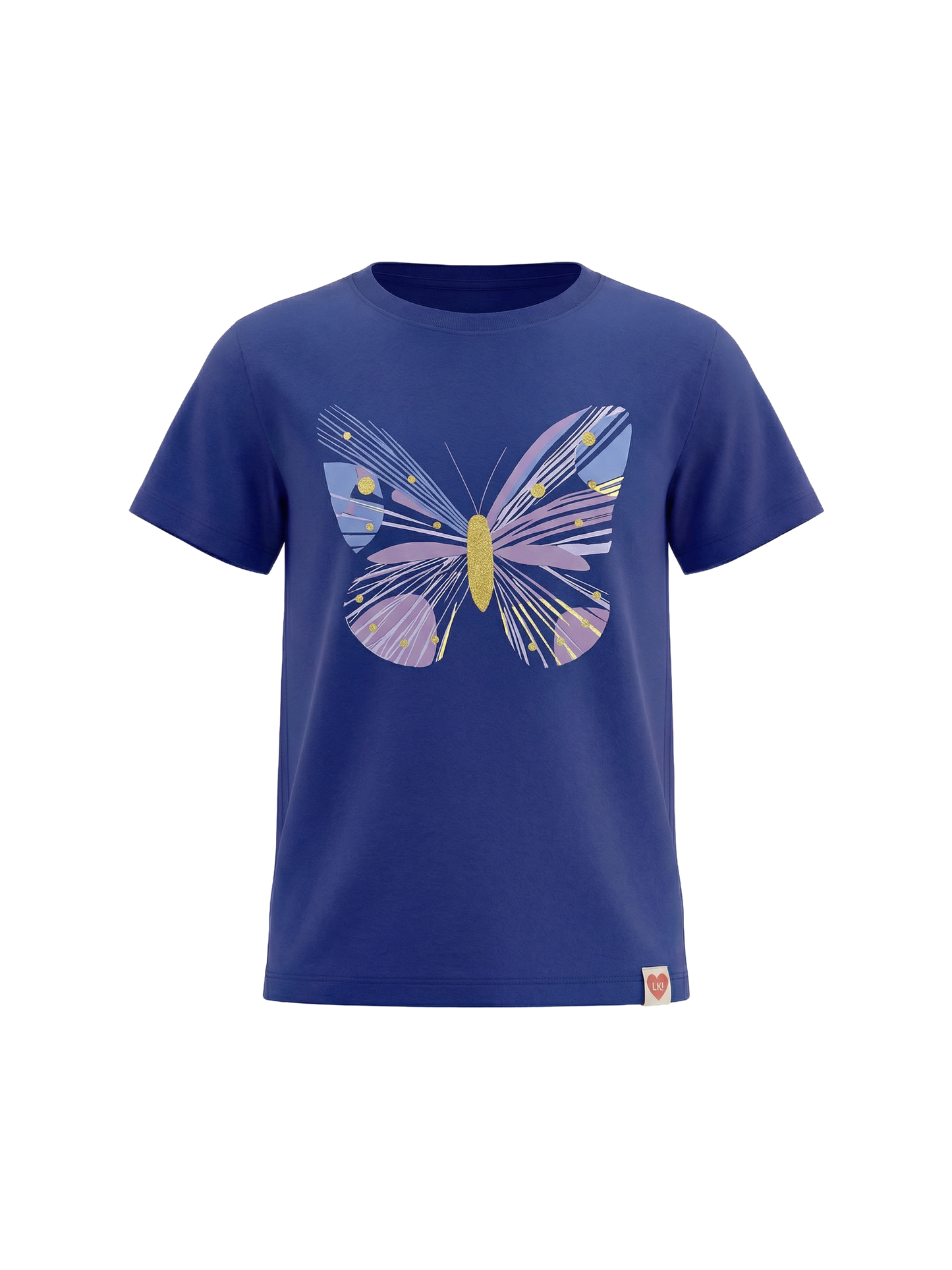Midnight Butterfly | Dívčí tričko s krátkými rukávy