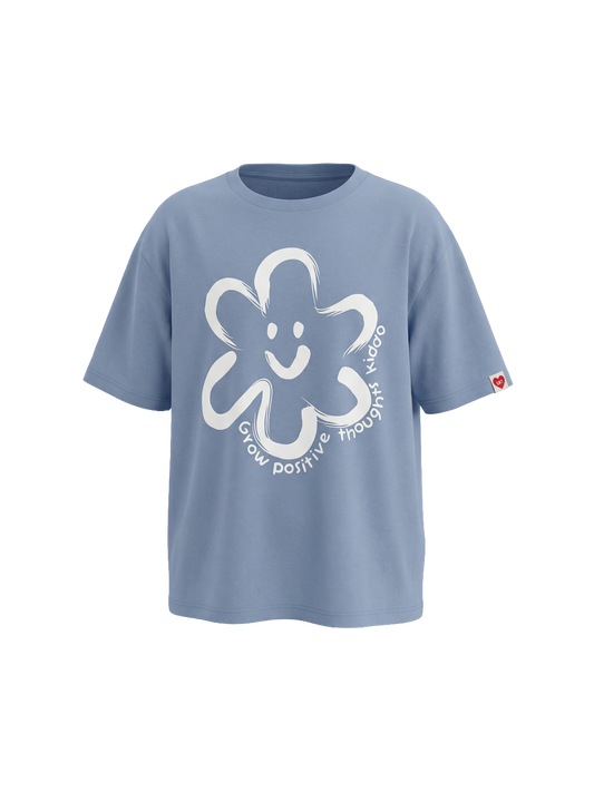 Happy Flower | Dívčí tričko s krátkými rukávy