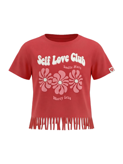 Self-Love Dance | Dívčí tričko s krátkými rukávy