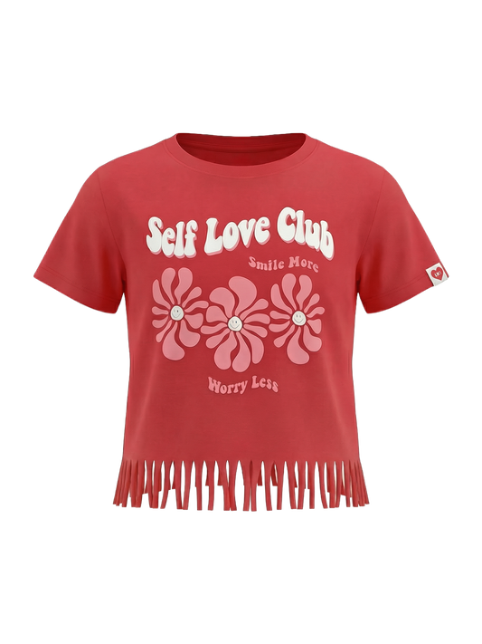 Self-Love Dance | Dívčí tričko s krátkými rukávy